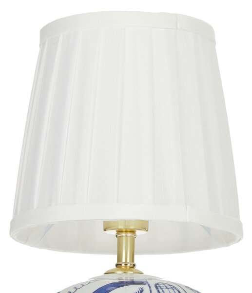 Markslöjd Lampă de masă Göteborg 32,5 cm, Alb, Camera de zi / sufragerie, Țesătură / Textil