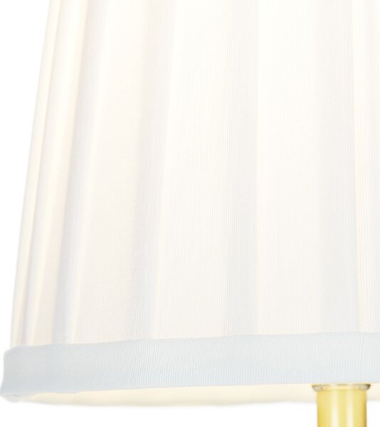 Markslöjd Lampă de masă Göteborg 32,5 cm, Alb, Camera de zi / sufragerie, Țesătură / Textil