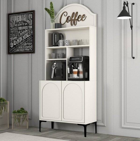 Bufet Lyantela 80 (crem + negru). 1107966