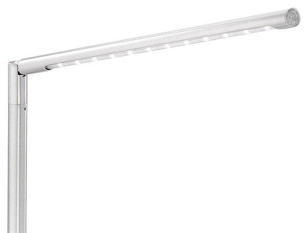 JUST LIGHT. GmbH Lampă de masă LED Dawda, dimabil, oțel, reglabil, Metalic, Studiu / Birou, Metal, Modern