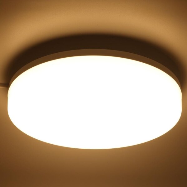 Plafonieră LED RGBW dimabilă pentru baie Retlux LED/20W/230V Wi-Fi IP44 alb