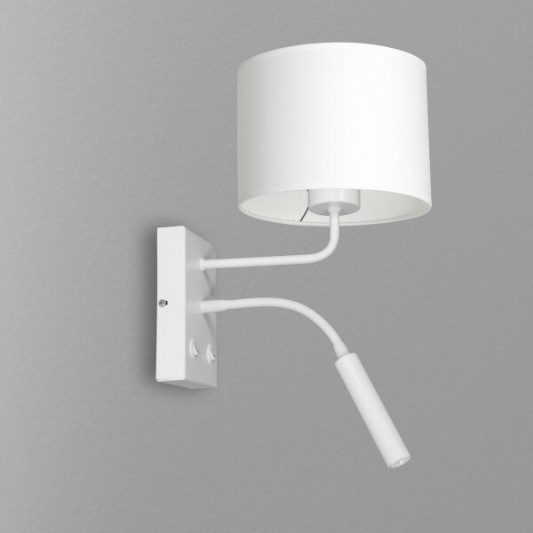Lampă de perete ARDEN 1xE27/60W+1xG9/8W/230V alb