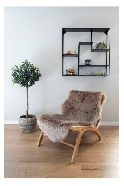 Covor tip traversă maro sintetic 60x180 cm – House Nordic