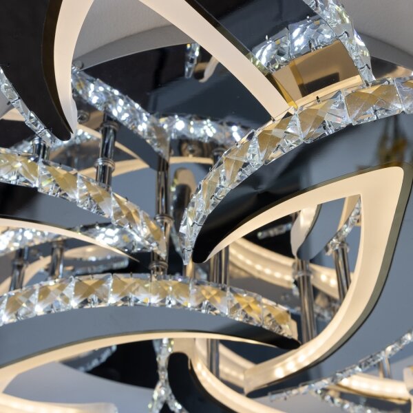 Lustră LED dimabilă aplicată Brilagi TWIST LED/180W/230V 3000-6500K + telecomandă