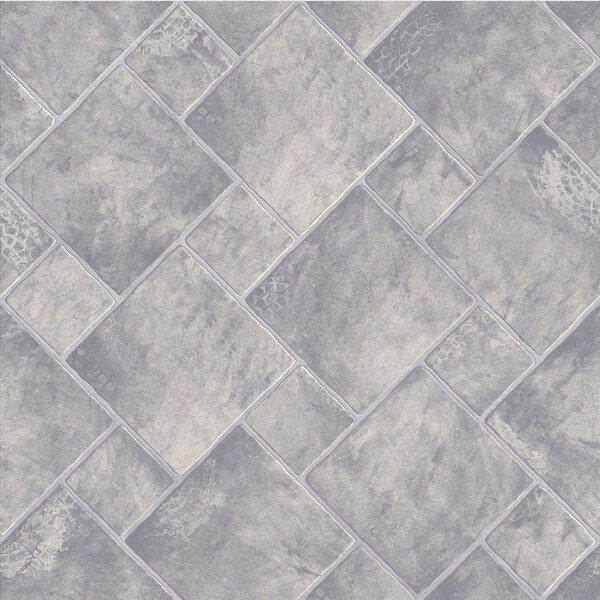 Linoleum Model Sand Stone 911, Latime 200 cm, Gri 200 x 400