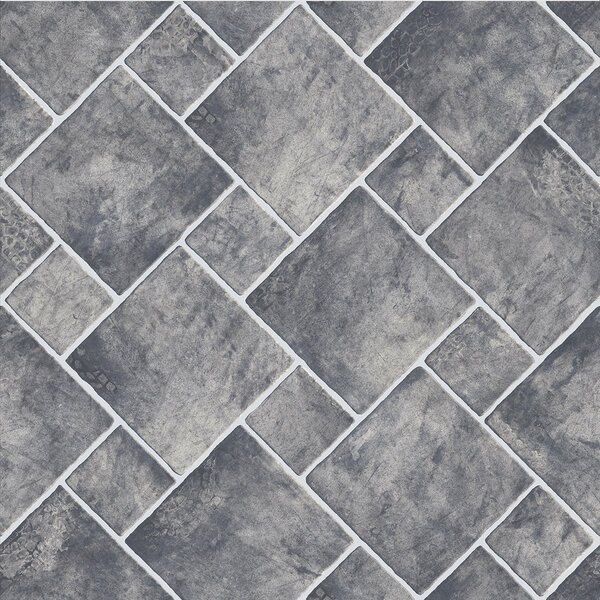Linoleum Model Sand Stone 919, Latime 200 cm, Gri 200 x 300