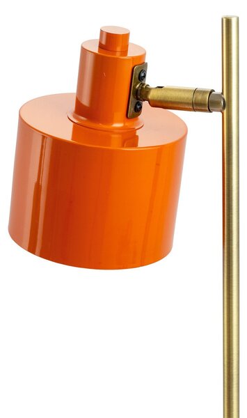 Lampă de masă Dyberg Larsen, Ocean, Portocaliu, Camera de zi, Metal, Design