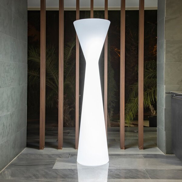 Newgarden Konika lampadar LED IP65 alb, Alb, Plastic, Modern