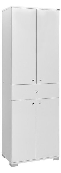 Dulap cu rafturi Aufalenzza (alb). 1108584