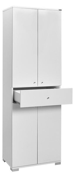 Dulap cu rafturi Aufalenzza (alb). 1108584