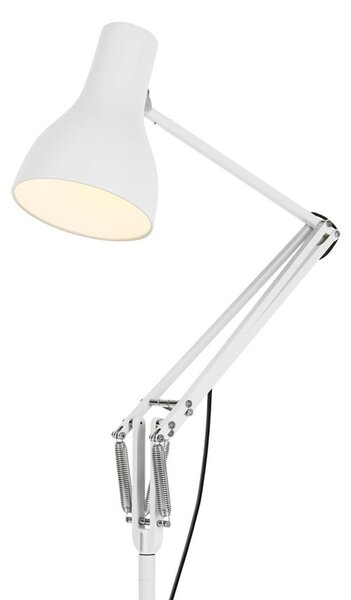 Lampadar Anglepoise, Type 75, Alb, Camera de zi, Metal, Design industrial