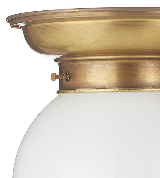 Berliner Messinglampen Jim plafonieră lucrată manual, reglabil, Bronz / Alamă Veche, Hol, Metal