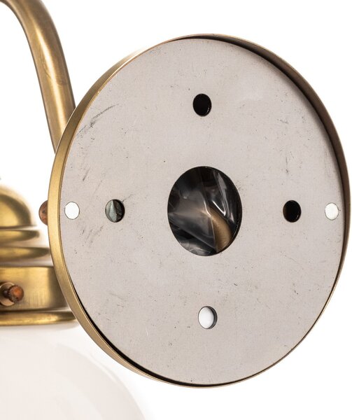 Berliner Messinglampen Larry aplică din alamă, reglabil, Bronz / Alamă Veche, Hol, Metal, Antichitate, Glob pentru exterior