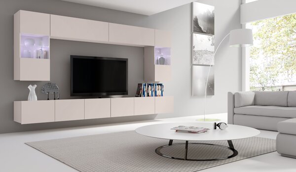 Mobilier living Calabria C1 (cashmere) (fără iluminat). 1121528