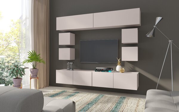 Mobilier living Calabria C16 (cashmere) (fără iluminat). 1121531