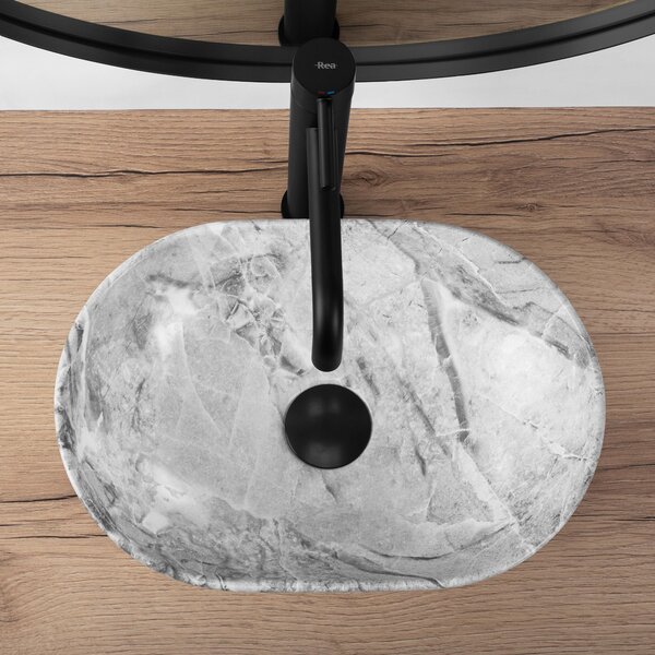 Lavoar pe blat Rea AMELIA MINI STONE MATT