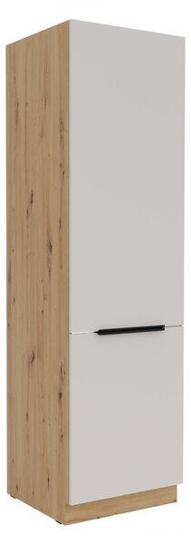 Dulap bucătărie pentru frigider încorporat Sayla 60 LO-210 2F (cashmir + stejar artisan). 1121445