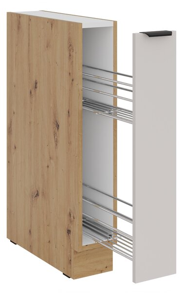 Dulap inferior de bucătărie Sayla 15 D CARGO BB (cashmir + Stejar artisan). 1121418