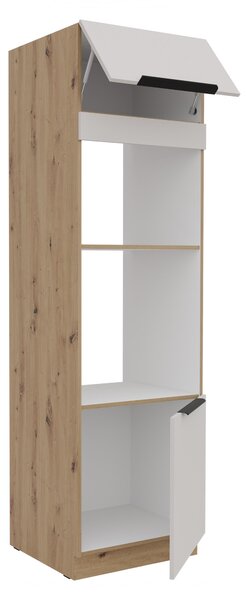 Dulap bucătărie alimente Sayla 60 DPM-210 2F (cashmir + Stejar artisan). 1121448