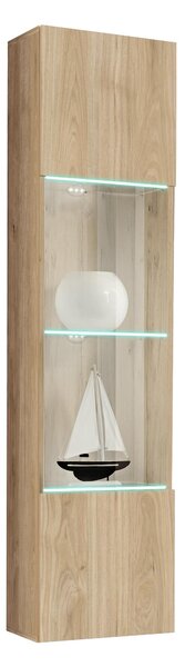 Vitrină de perete Ferryhill HJ FY 42 (Stejar jackson hickory) (cu iluminat). 1124170