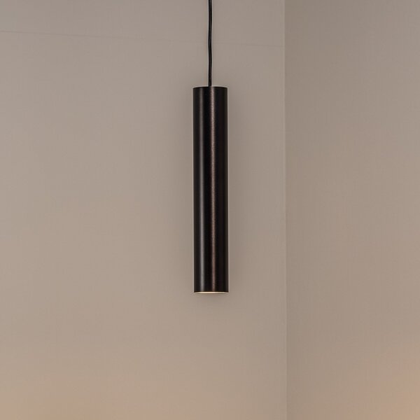 Argon Suspensie Brenta, antracit, oțel, Ø 6 cm, flacără simplă, reglabil, Negru, Camera de zi / sufragerie, Metal, Modern