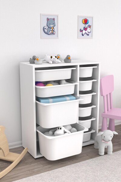 Organizator jucării Dremonka 10 (alb). 1124250