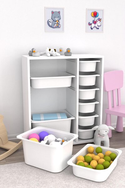 Organizator jucării Dremonka 10 (alb). 1124250