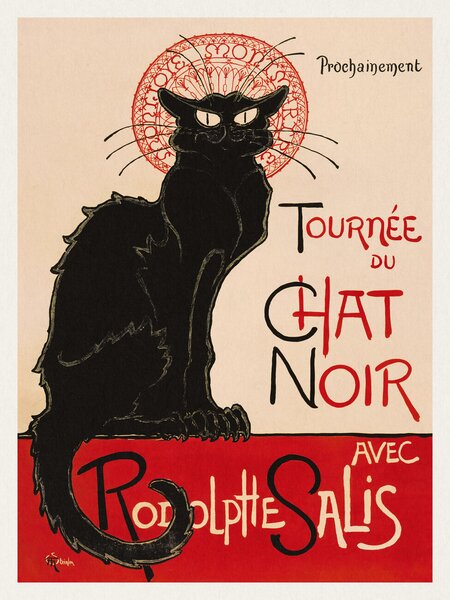 Artă imprimată Le Chat Noir, (30 x 40 cm)
