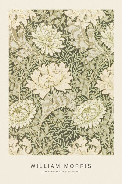 Reproducere Chrysanthemum (Special Edition Classic Vintage Pattern) - William Morris, (26.7 x 40 cm)