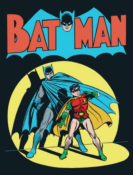 Poster de artă Batman - Robin, (26.7 x 40 cm)