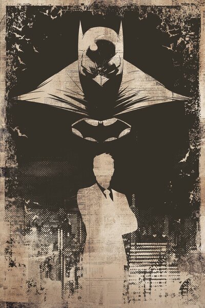 Poster de artă Batman - Silhouettes, (26.7 x 40 cm)