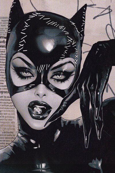 Poster de artă Catwoman - Black Suit, (26.7 x 40 cm)