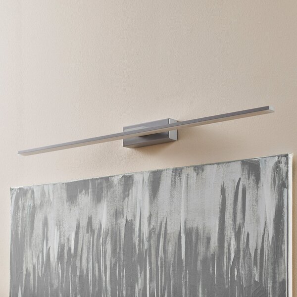 MCJ Aplică cu LED Miroir 80 cm aluminiu 4000K, Metalic, Baie, Metal, Modern