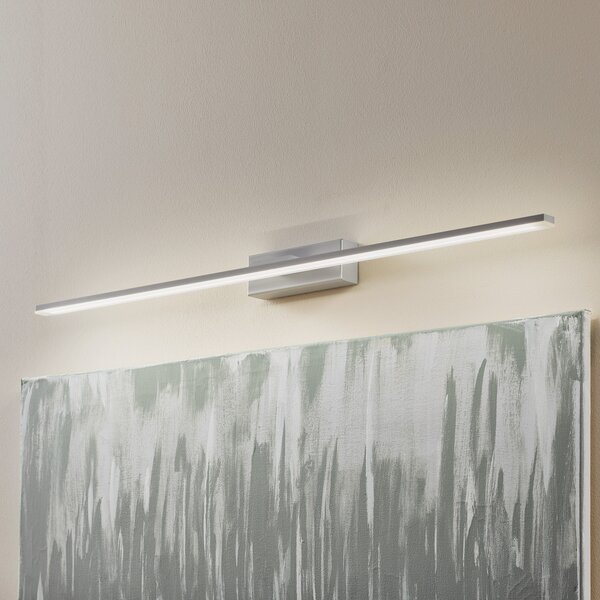 MCJ Aplică cu LED Miroir 80 cm aluminiu 4000K, Metalic, Baie, Metal, Modern