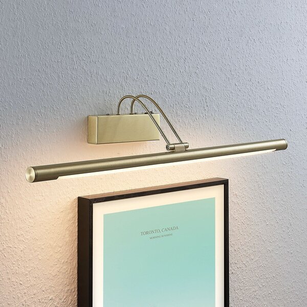 Lampă de perete Lindby, Mailine, Auriu / Alamă, Camera de zi, Metal, Modern