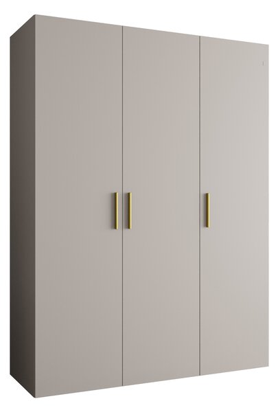 Dulap de haine 150 cm Borry 1 (Cașmir + Auriu). 1125766