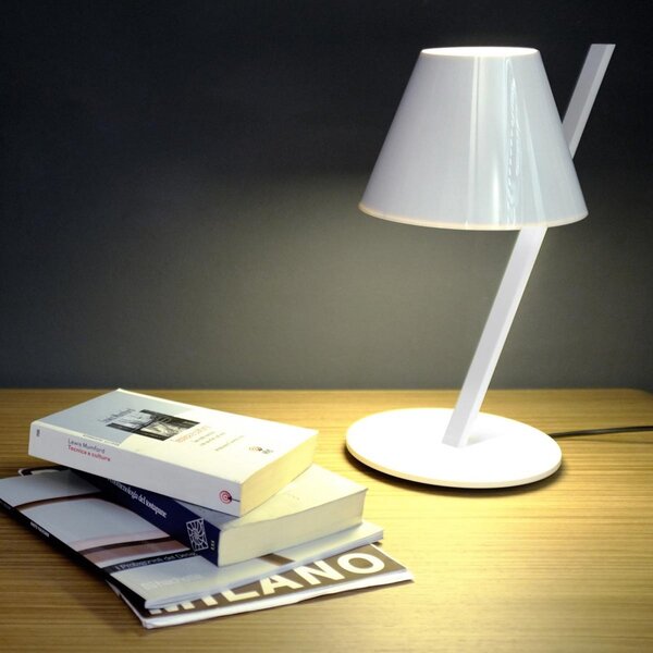 Lampă de masă Artemide, La Petite, Alb, Camera de zi, Metal, Design
