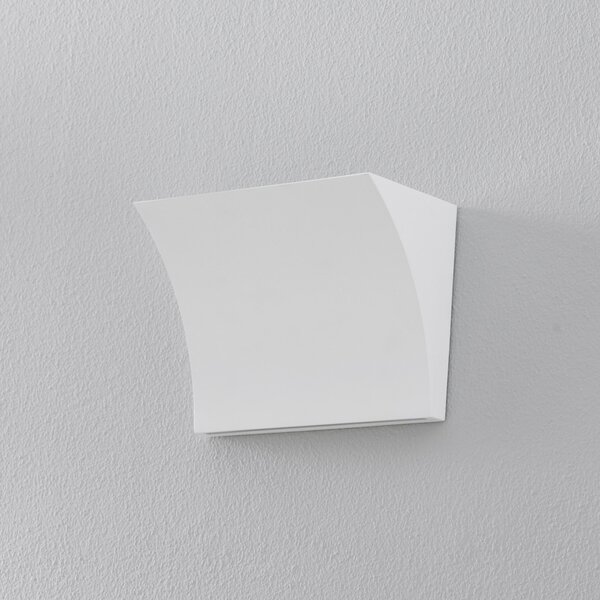 FLOS Pochette - aplică perete LED, direct/indirect, Alb, Camera de zi / sufragerie, Metal, Design