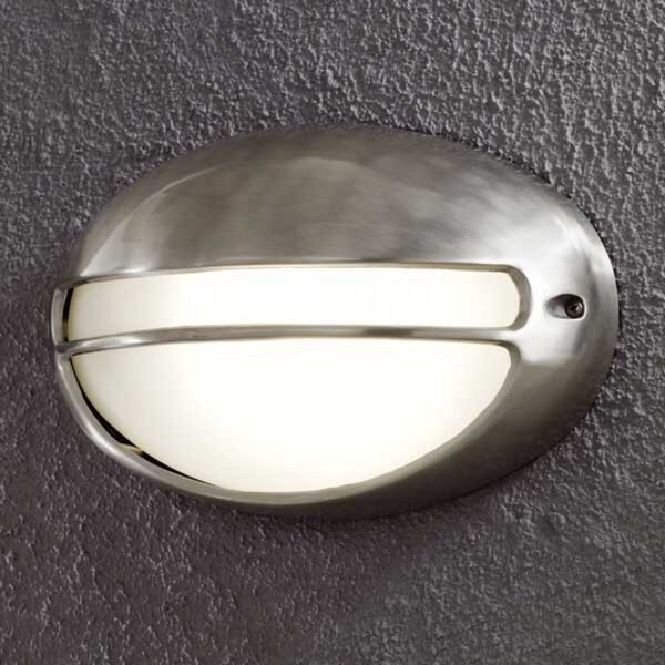 Konstsmide Aplică de exterior Torino cu formă ovală, reglabil, Metalic, Metal, Modern