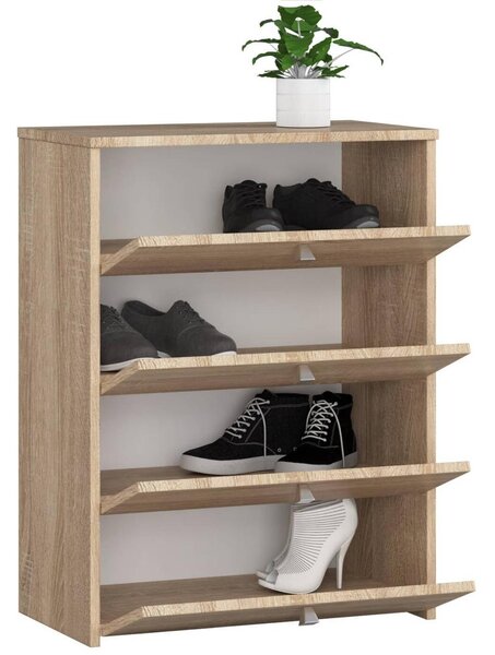 Pantofar cu 4 sertare 66 x 85 x 36 cm sonoma