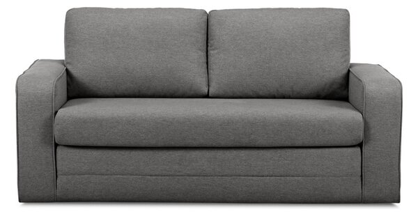 Canapea gri extensibilă 160 cm Come – Bobochic Paris