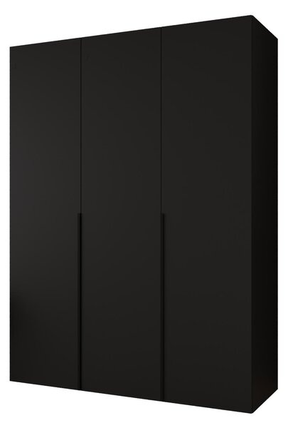 Dulap de haine 150 cm Alice 1 (Negru + Negru). 1126107