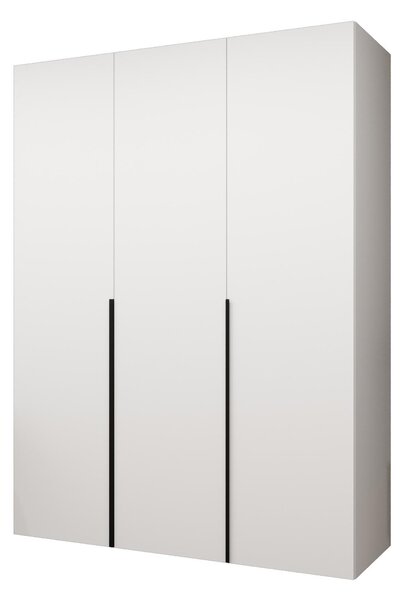 Dulap de haine 150 cm Alice 1 (alb + Negru). 1126104