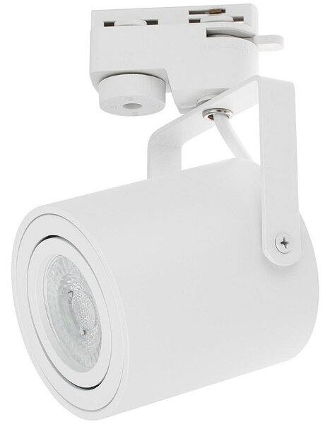Proiector LED GU10, directionabil pe sina monofazata, 35W, alb