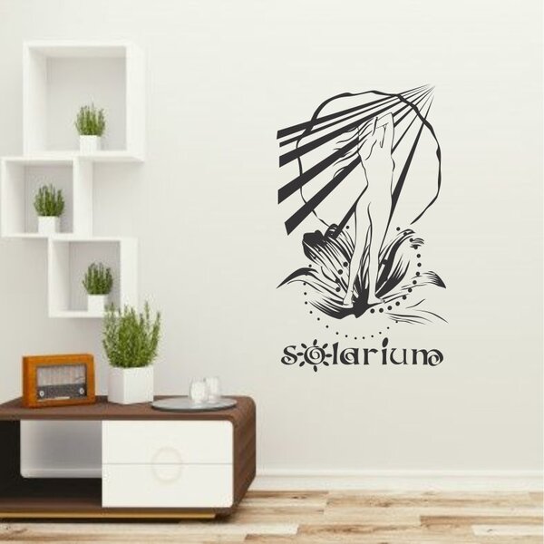 Sticker perete Solarium