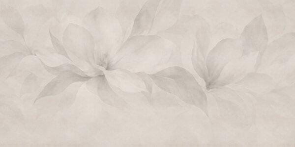 Fototapet Modele florale delicate, în nuanțe discrete, Fototapet flori, Fototapet populare, t01057v1 - Tapeko.ro