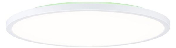 Paulmann Panou LED Atria Shine, Ø40 cm, RGBW, alb, IP20, dimabil, reglabil, Alb, Studiu / Birou, Plastic, Modern