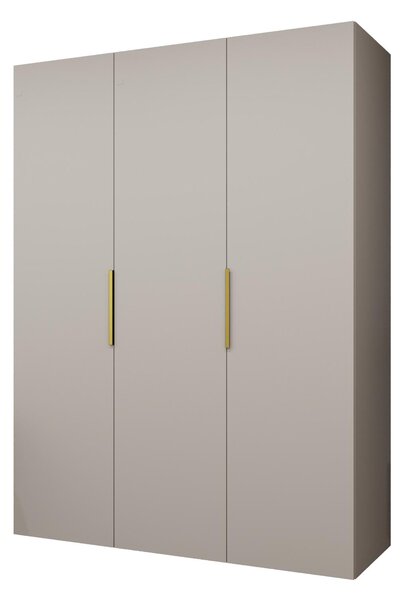 Dulap de haine 150 cm Mirabella 1 (Cașmir + Auriu). 1126357