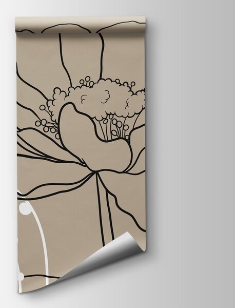 Fototapet Flori delicate pe un fundal delicat, Fototapet flori, Fototapet populare, t00777v1 - Tapeko.ro