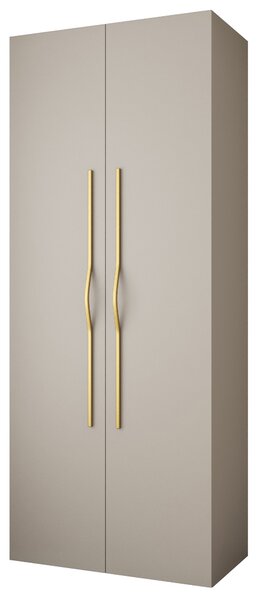 Dulap de haine 100 cm Carmela 40-2 (Cașmir + Auriu). 1126548